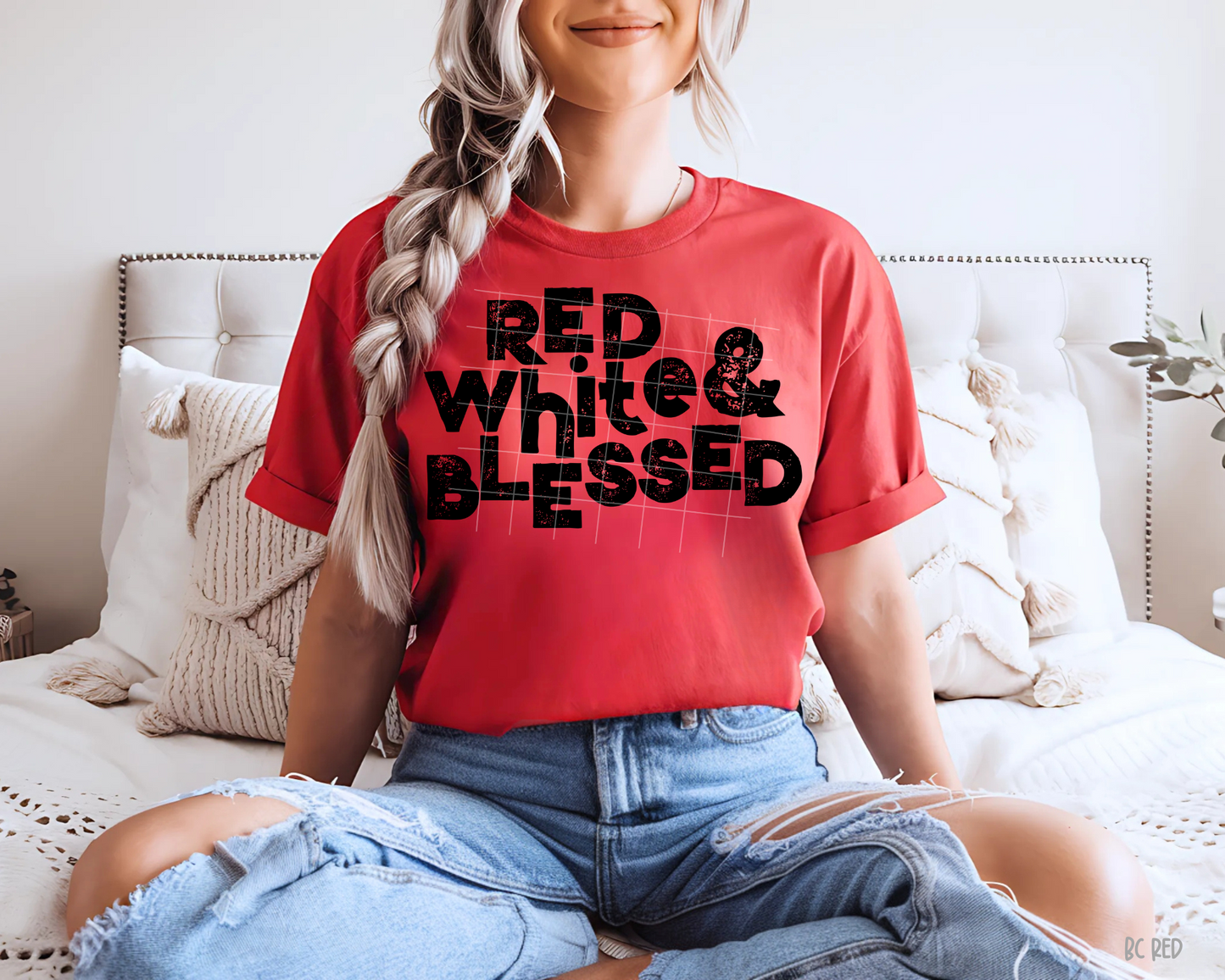 Red White & Blessed - Tee