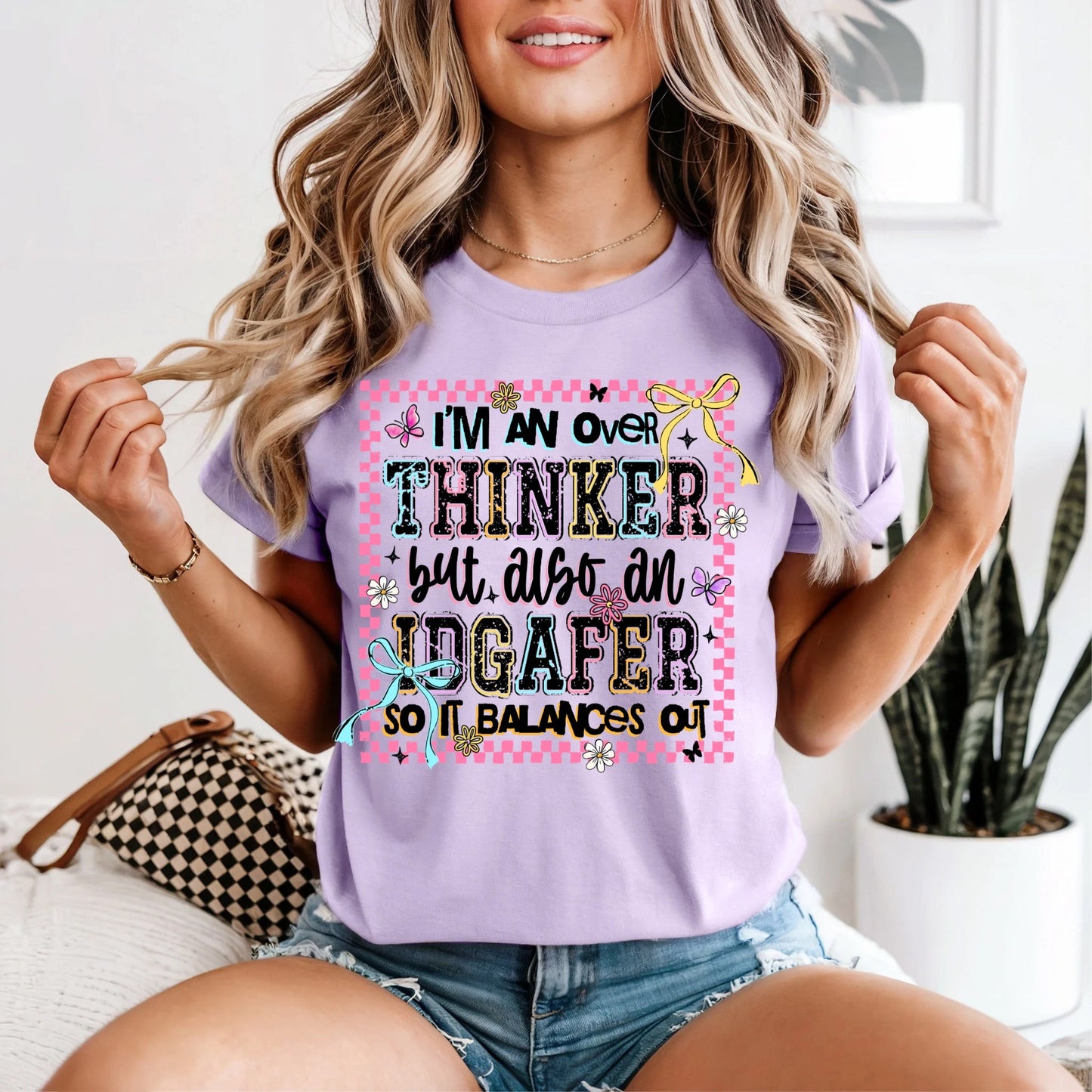 Overthinker / IDGAFER Tshirt