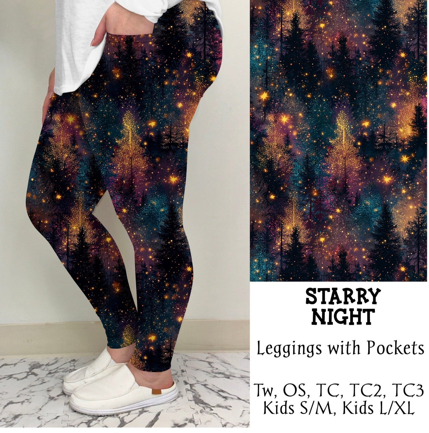 Starry Night Leggings/Joggers | Run Ends 9/8 | ETA 42 days