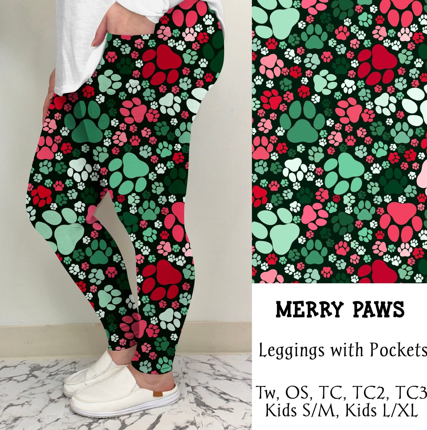 Merry Paws Leggings/Joggers | Run Ends 9/8 | ETA 42 days