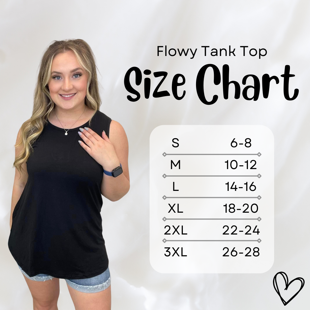 3D Lily Flower Tank Top | Pre-Sale | Run Ends 6/8