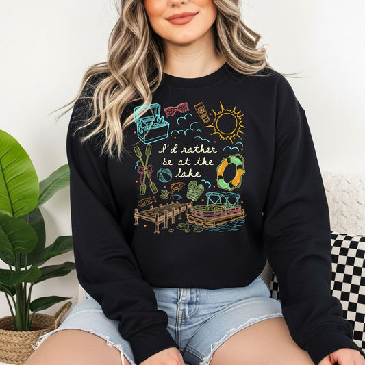 I’d Rather Be At The Beach Sweatshirt