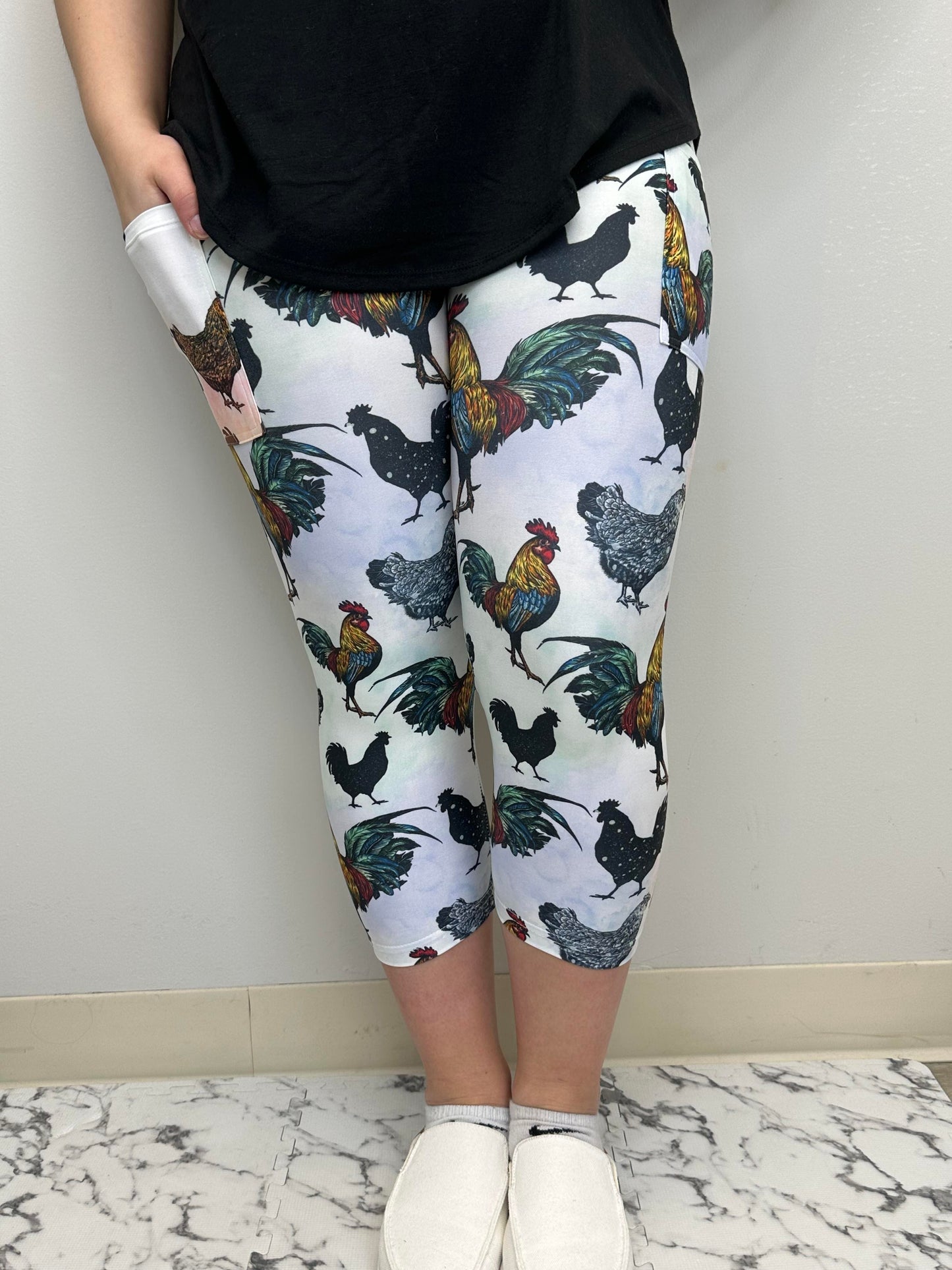Cluck Off Capri w/ Pockets (Kid's Too!)