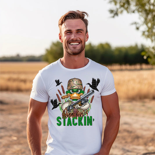 Quackin' & Stackin' - Tee