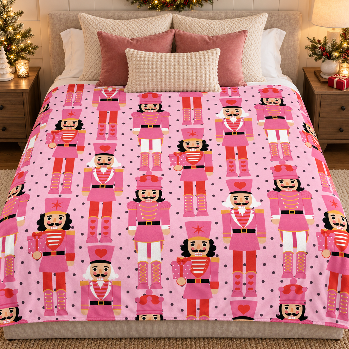 Pink Nutcracker 50x60 Blanket | Run Ends 10/9 | ETA 42 days