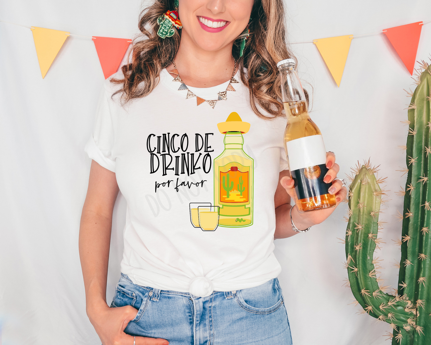 Cinco De Drinko Por Favor - Tee