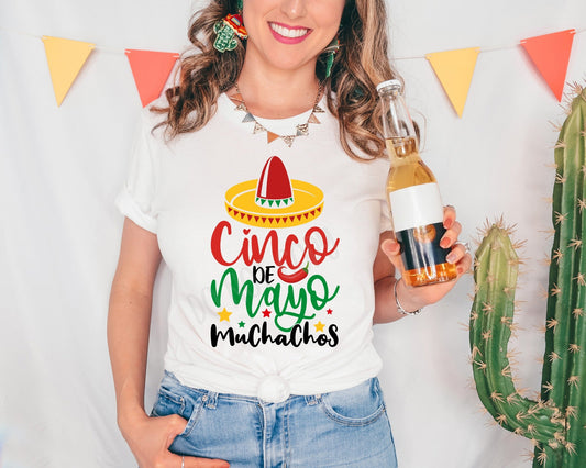 Cinco De Mayo Muchachos - Tee