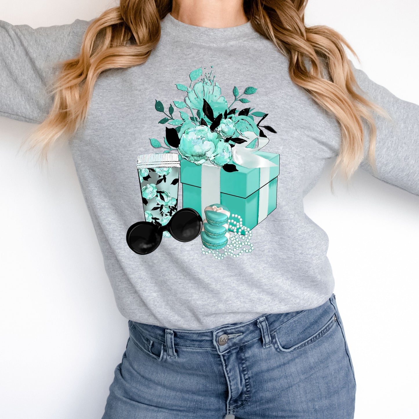 Breakfast Girl Sweatshirt