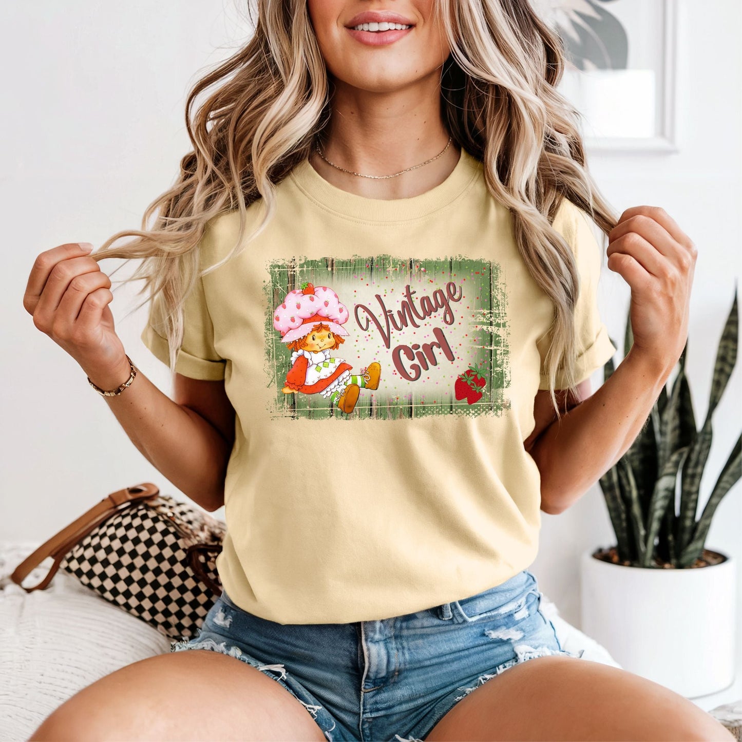 Vintage Girl Tshirt