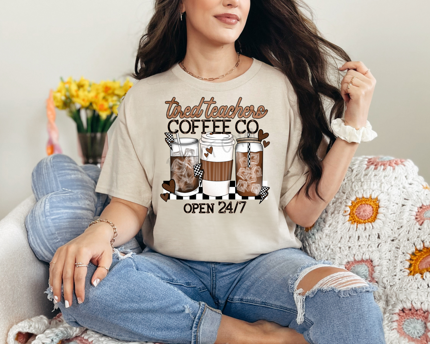 Tired Teachers Coffee Co -  Tee