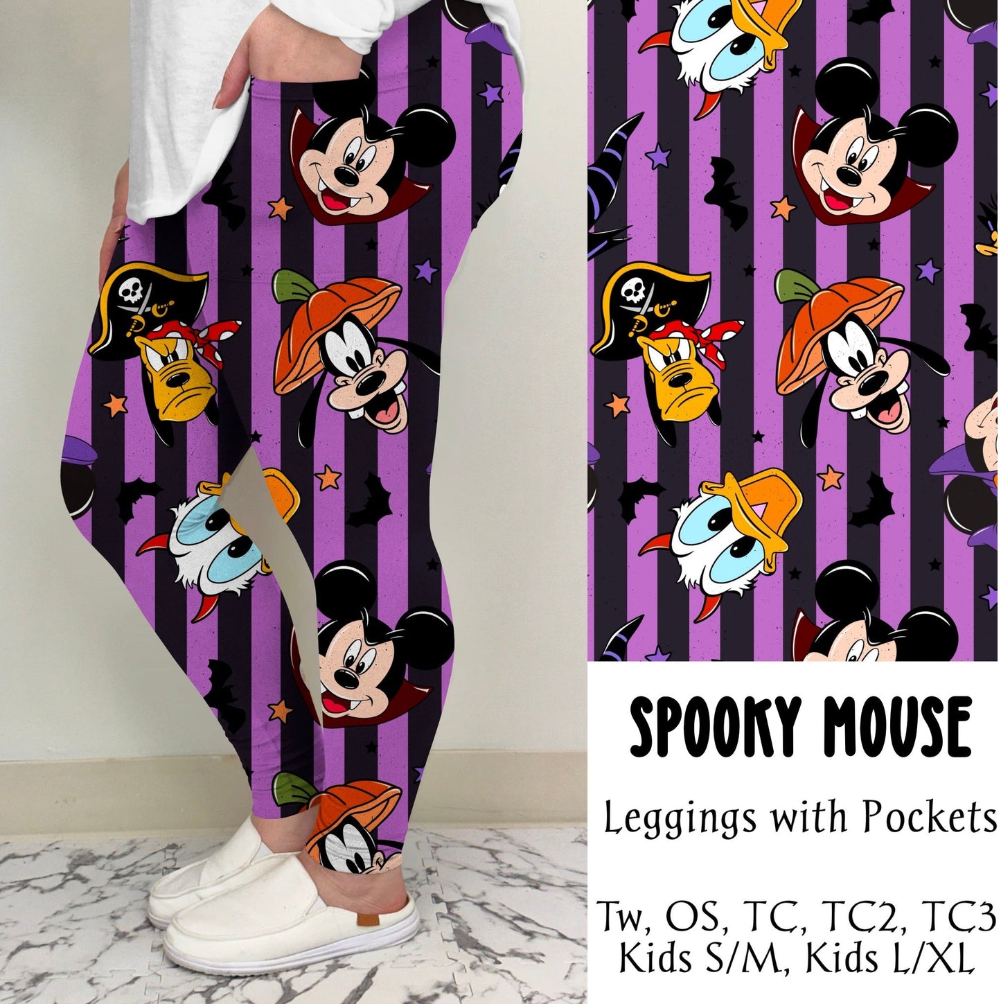 Spooky Mouse Leggings/Joggers | Run Ends 7/28| ETA 42 days