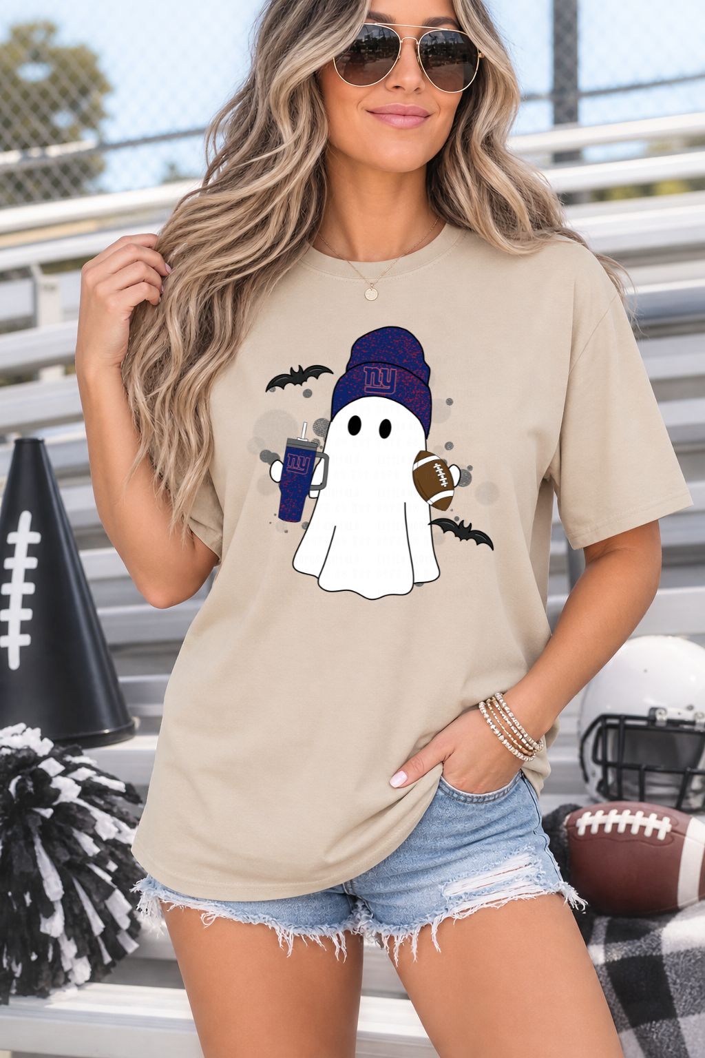 Football Ghost NY Tshirt