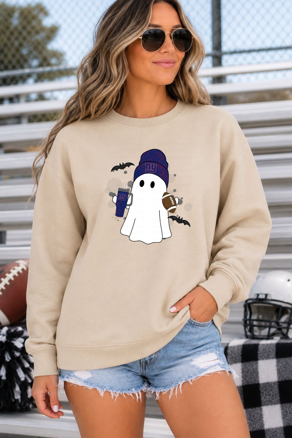 Football Ghost NY Sweatshirt