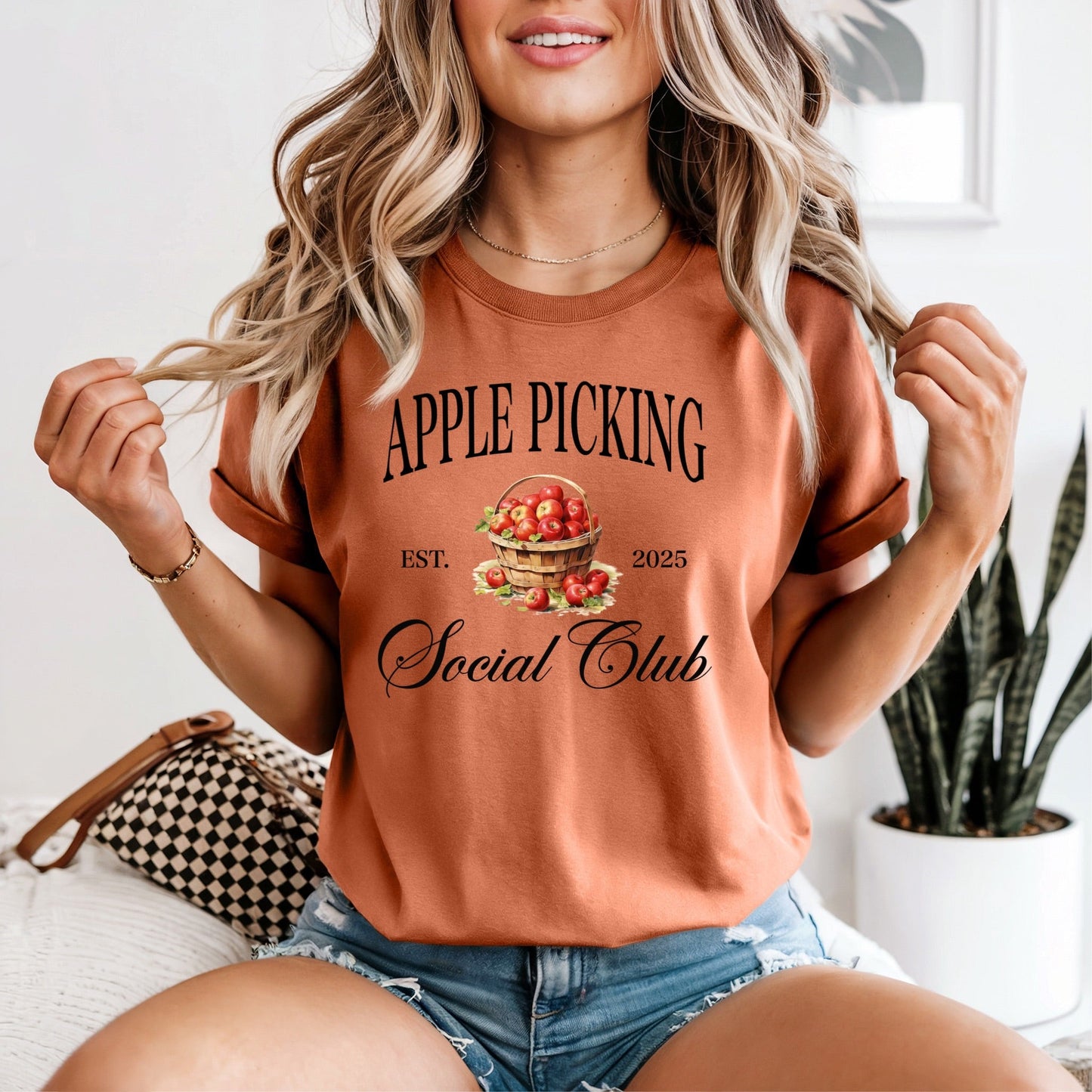 Apple Picking Social Club Tshirt