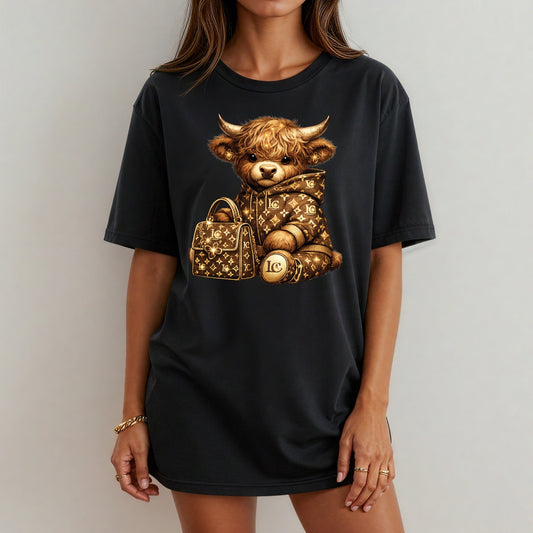 Luxe Cow Tshirt