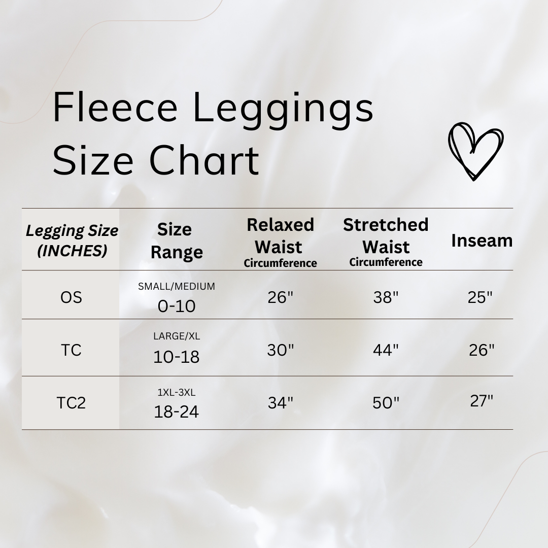 Teal Fleece Leggings w/ Pockets