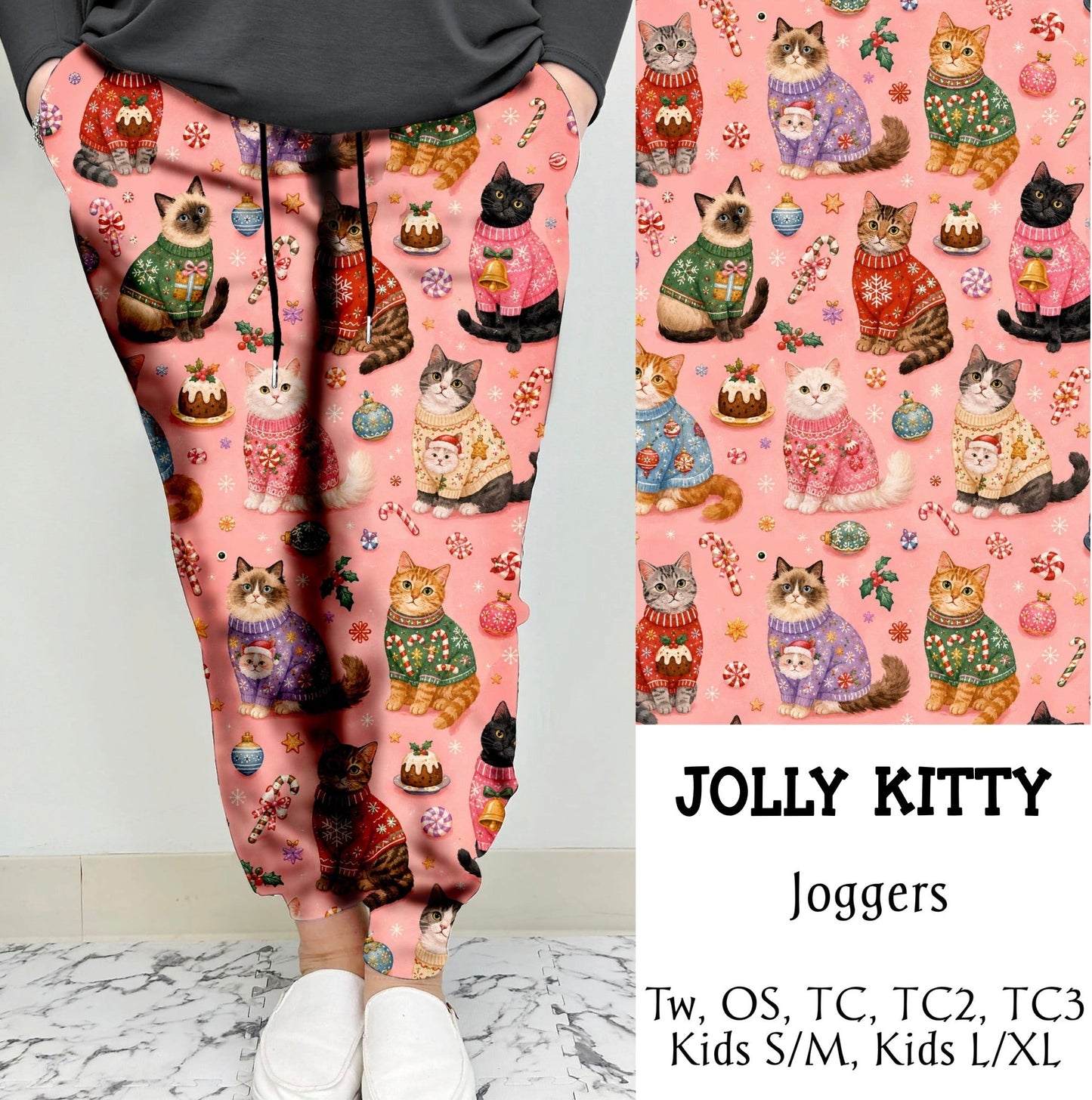 Jolly Kitty Leggings/Joggers | Run Ends 9/8 | ETA 42 days