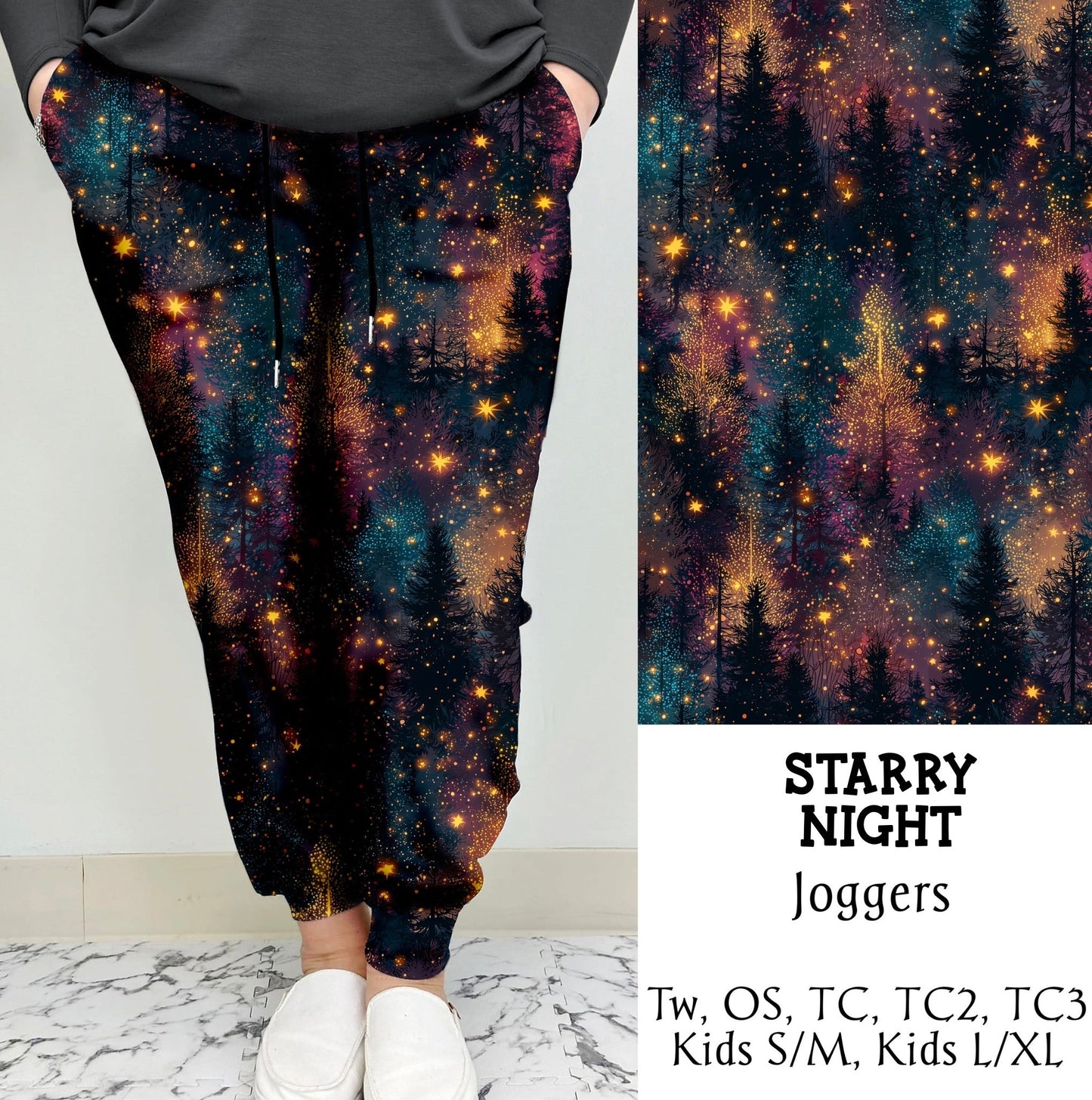 Starry Night Leggings/Joggers | Run Ends 9/8 | ETA 42 days