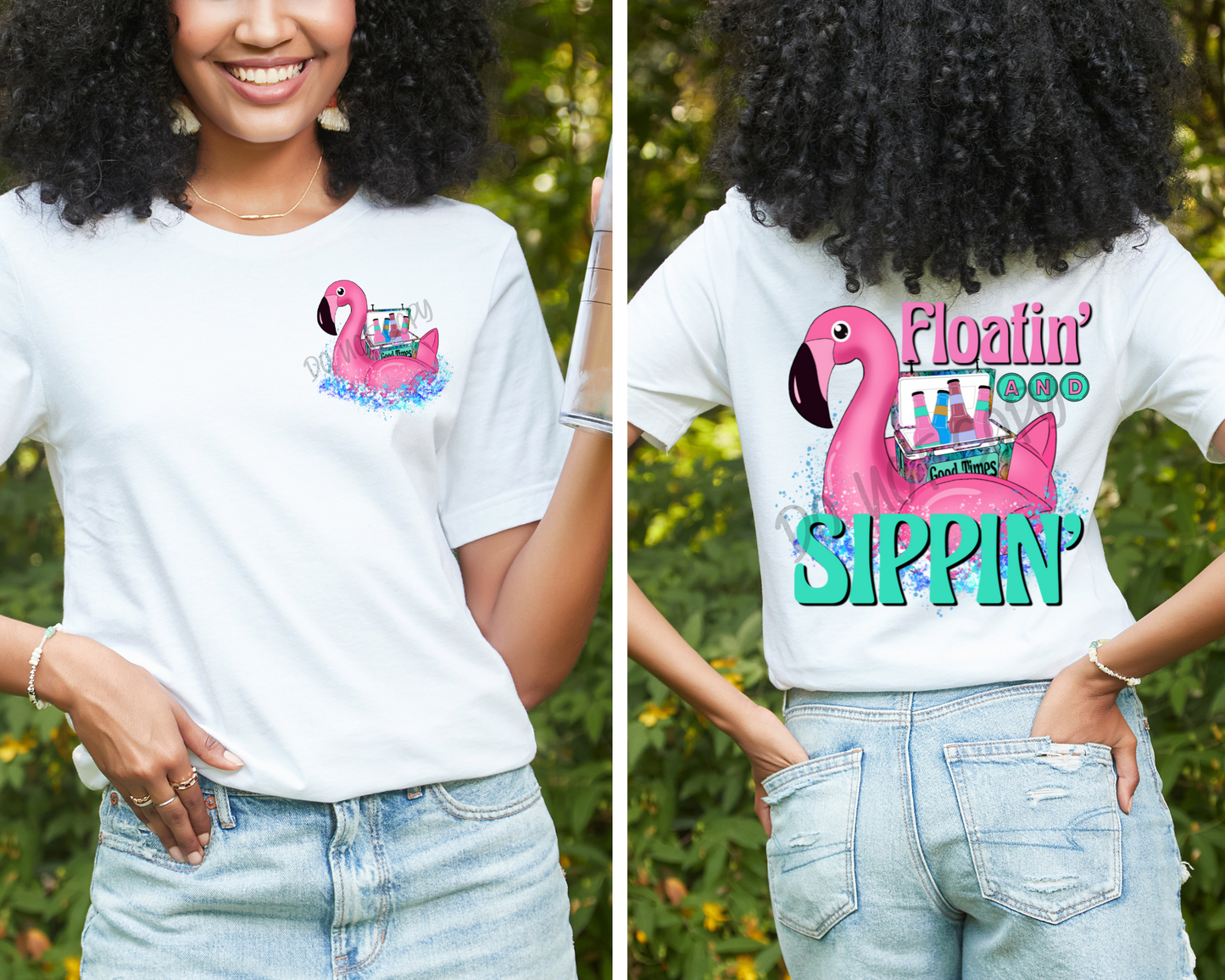 Floatin' & Sippin' - Tee