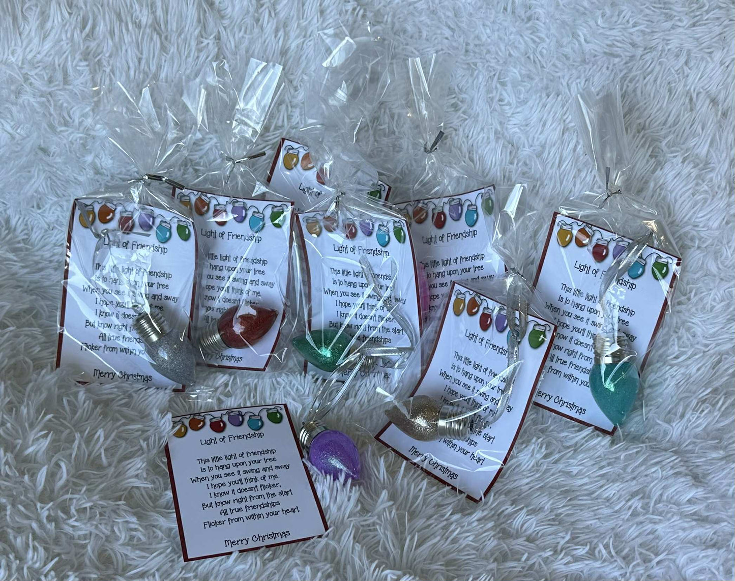 Friendship Lightbulb Ornament